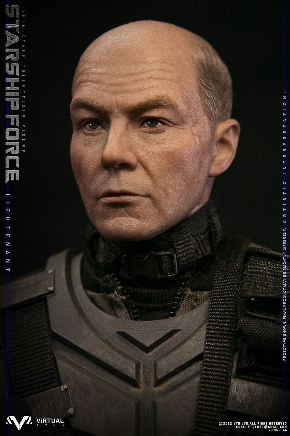 Pedido Figura Lieutenant - Starship Force- marca VTS TOYS VM046 escala 1/6