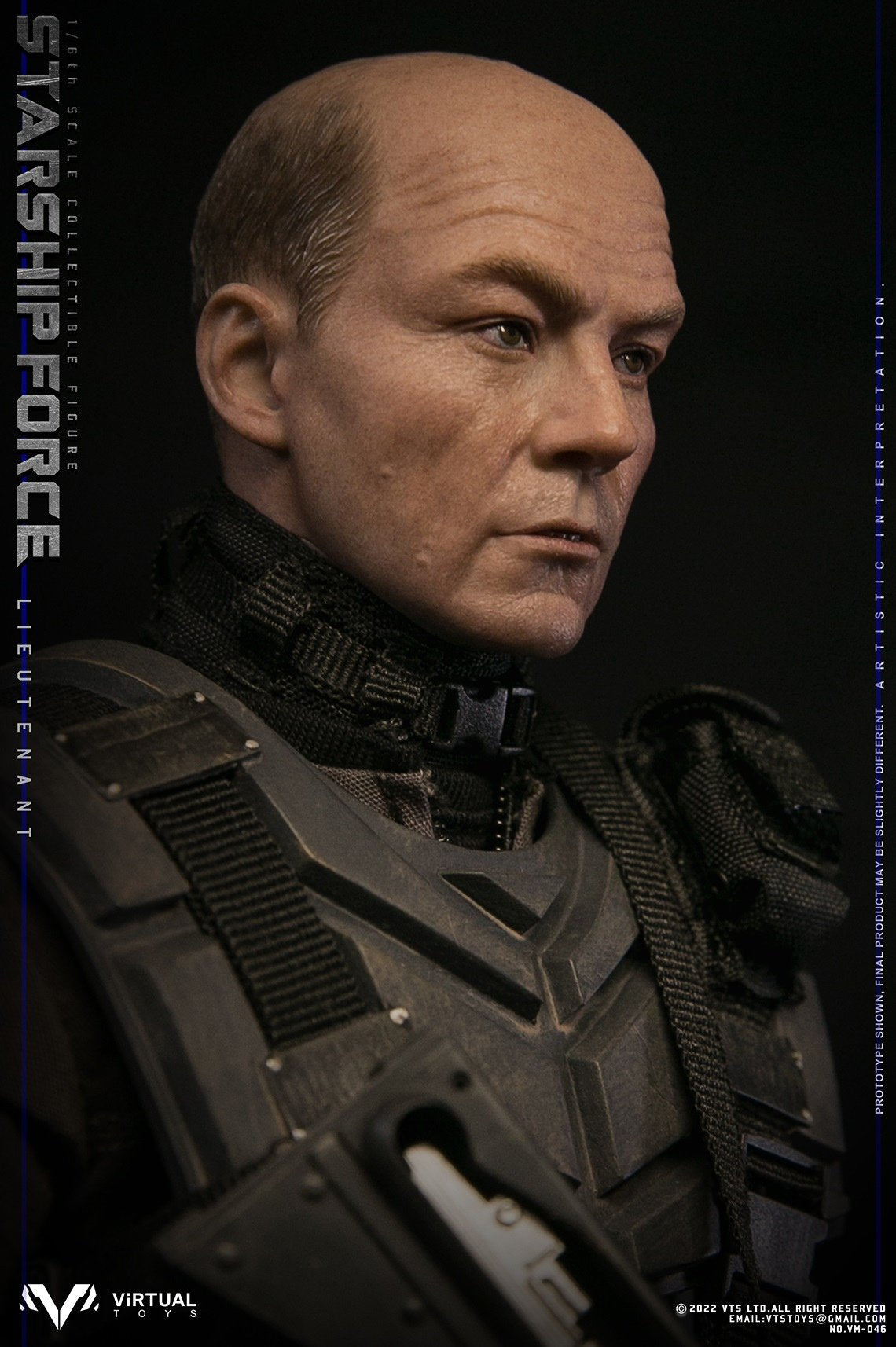 Pedido Figura Lieutenant - Starship Force- marca VTS TOYS VM046 escala 1/6