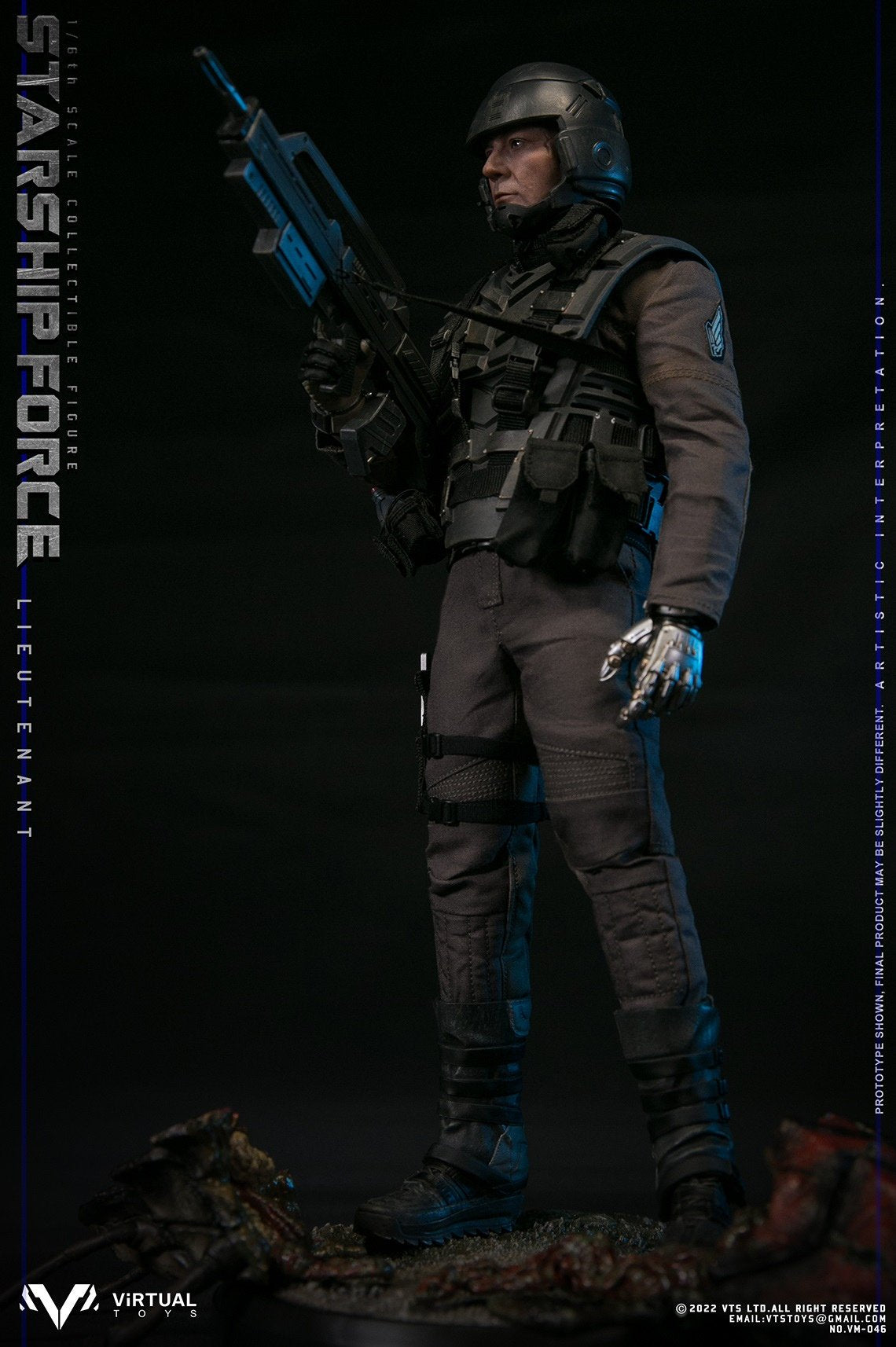 Pedido Figura Lieutenant - Starship Force- marca VTS TOYS VM046 escala 1/6