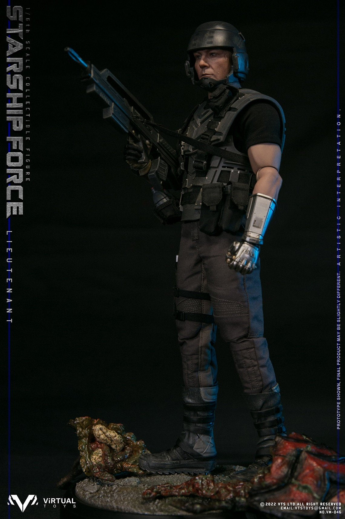 Pedido Figura Lieutenant - Starship Force- marca VTS TOYS VM046 escala 1/6