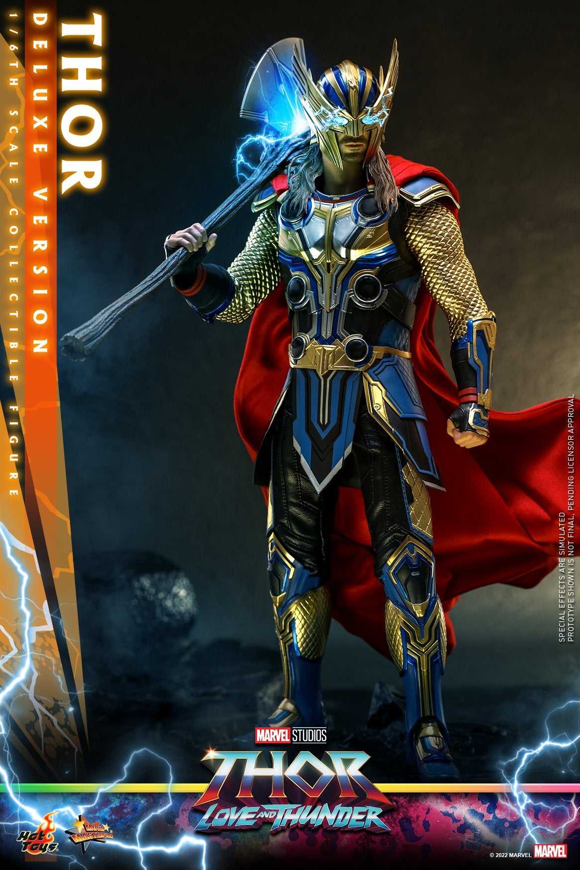 Pedido Figura Thor (Deluxe Version) - Thor: Love and Thunder marca Hot Toys MMS656 escala 1/6