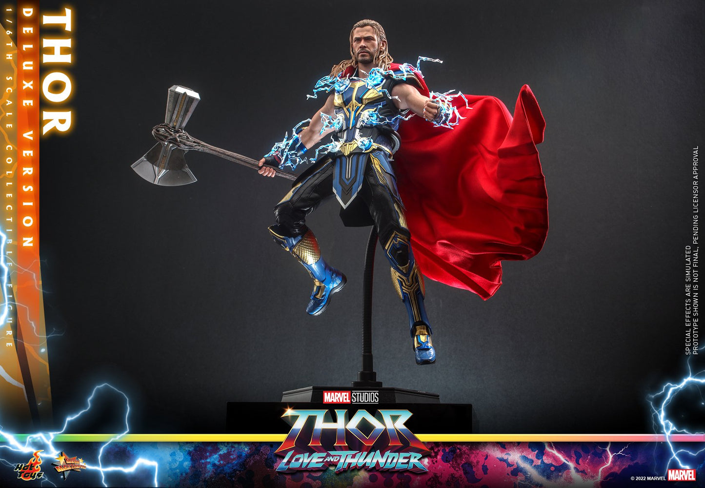 Pedido Figura Thor (Deluxe Version) - Thor: Love and Thunder marca Hot Toys MMS656 escala 1/6