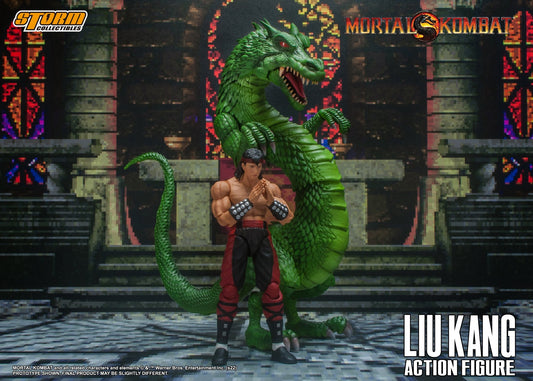 Pedido Figura Liu Kang - Mortal Kombat marca Storm Collectibles DCMK11 escala 1/12