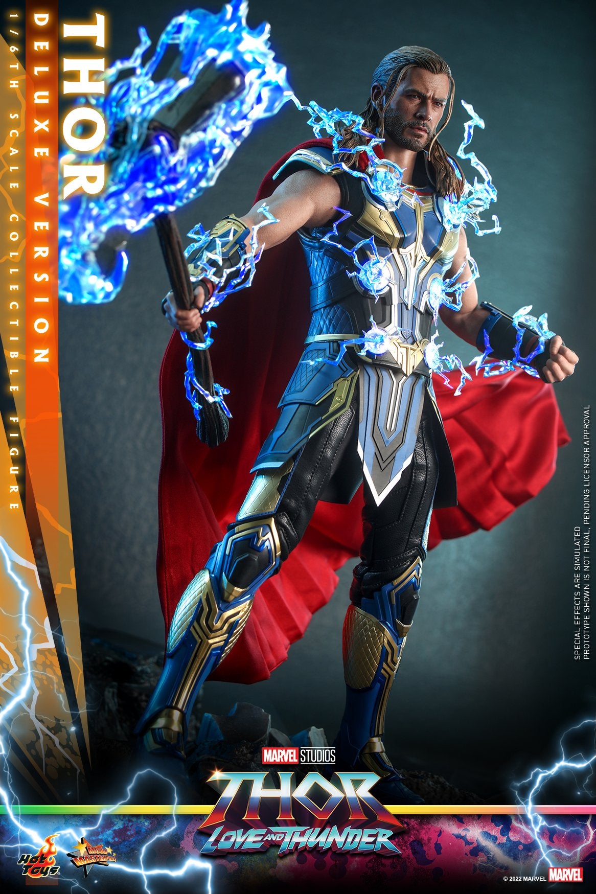 Pedido Figura Thor (Deluxe Version) - Thor: Love and Thunder marca Hot Toys MMS656 escala 1/6