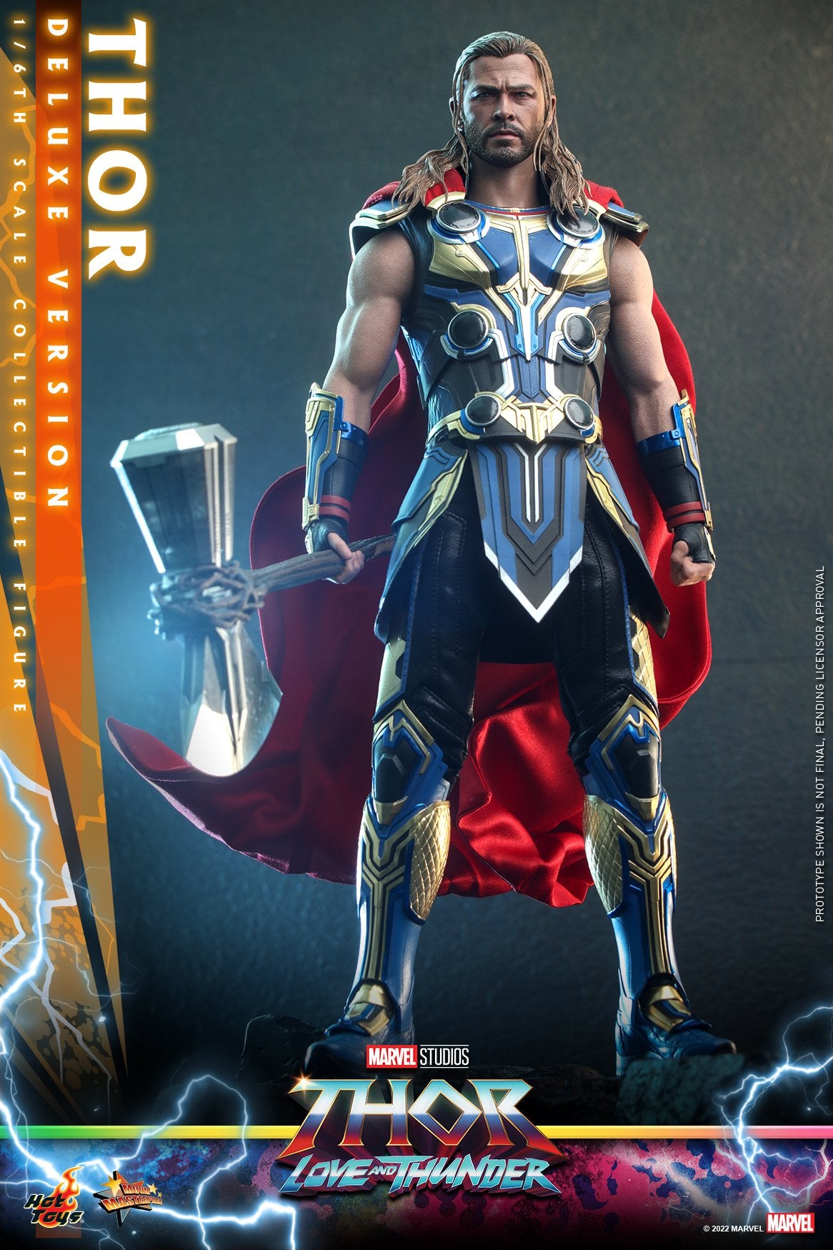 Pedido Figura Thor (Deluxe Version) - Thor: Love and Thunder marca Hot Toys MMS656 escala 1/6