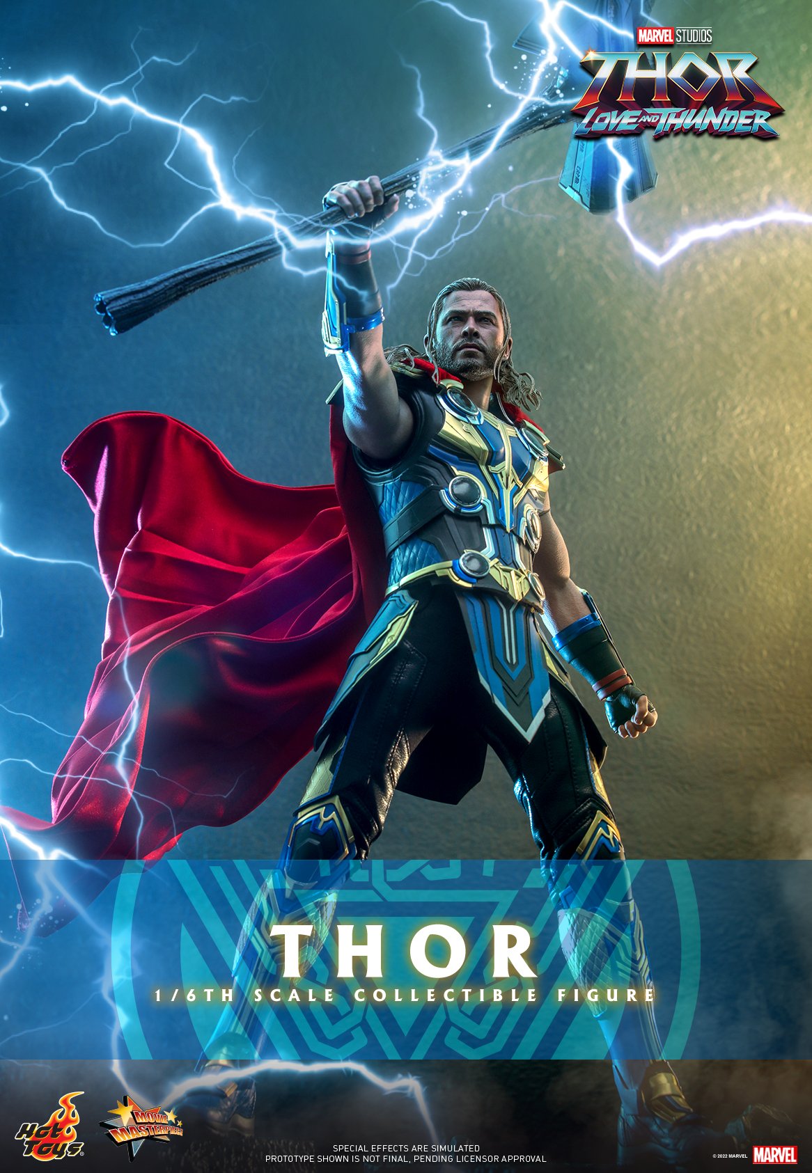 Preventa Figura Thor - Thor: Love and Thunder marca Hot Toys MMS655 escala 1/6