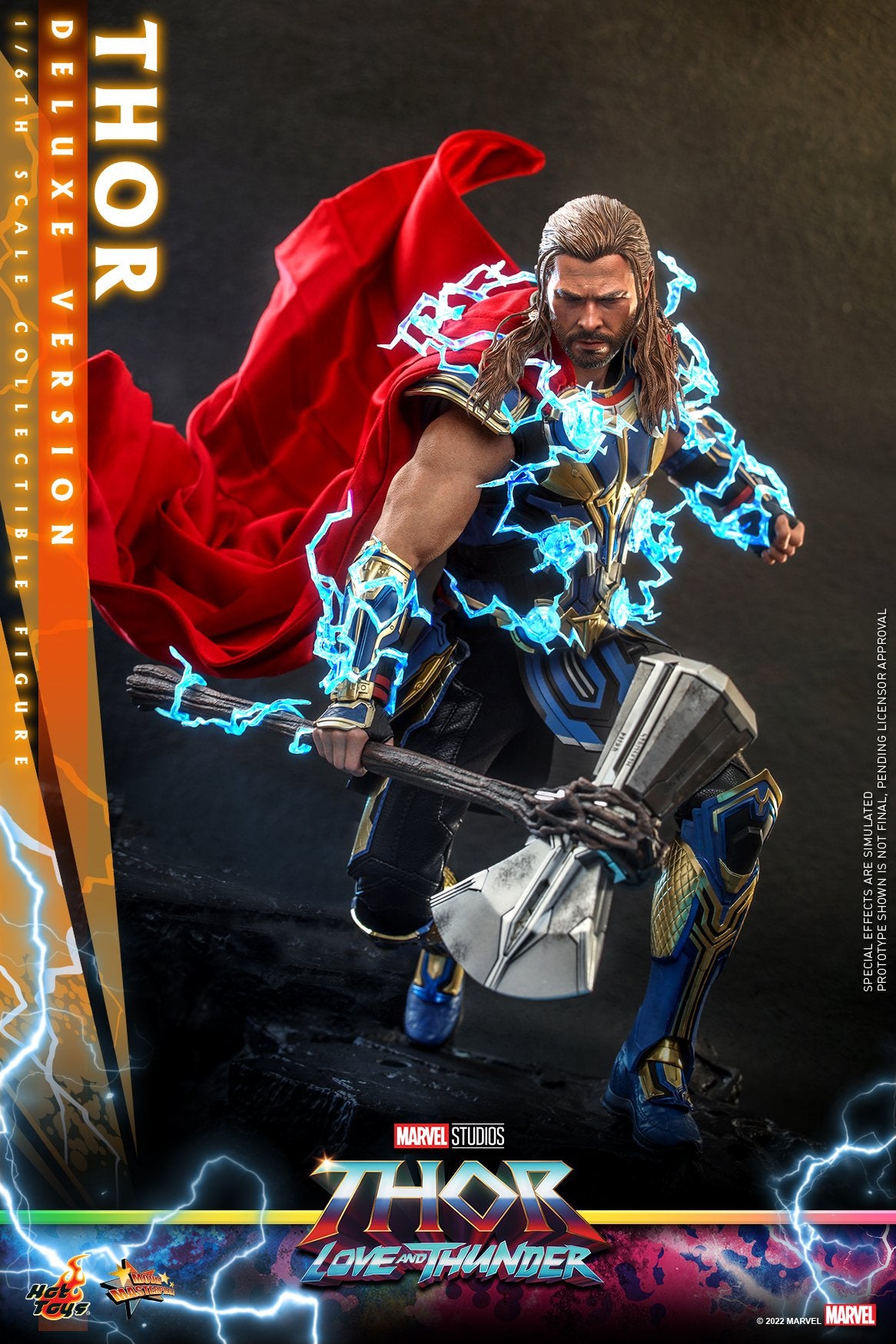 Pedido Figura Thor (Deluxe Version) - Thor: Love and Thunder marca Hot Toys MMS656 escala 1/6