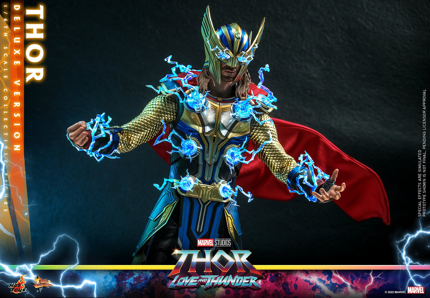 Pedido Figura Thor (Deluxe Version) - Thor: Love and Thunder marca Hot Toys MMS656 escala 1/6
