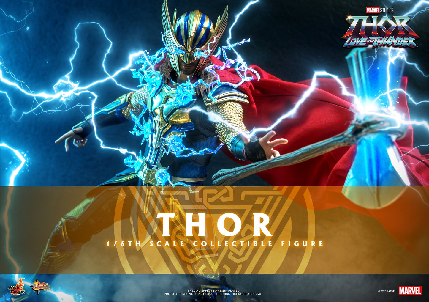 Pedido Figura Thor (Deluxe Version) - Thor: Love and Thunder marca Hot Toys MMS656 escala 1/6