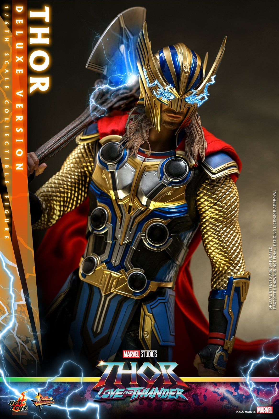 Pedido Figura Thor (Deluxe Version) - Thor: Love and Thunder marca Hot Toys MMS656 escala 1/6
