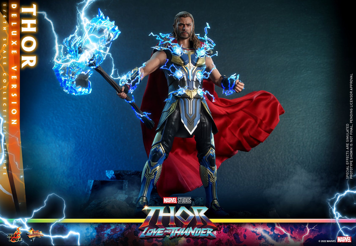 Pedido Figura Thor (Deluxe Version) - Thor: Love and Thunder marca Hot Toys MMS656 escala 1/6