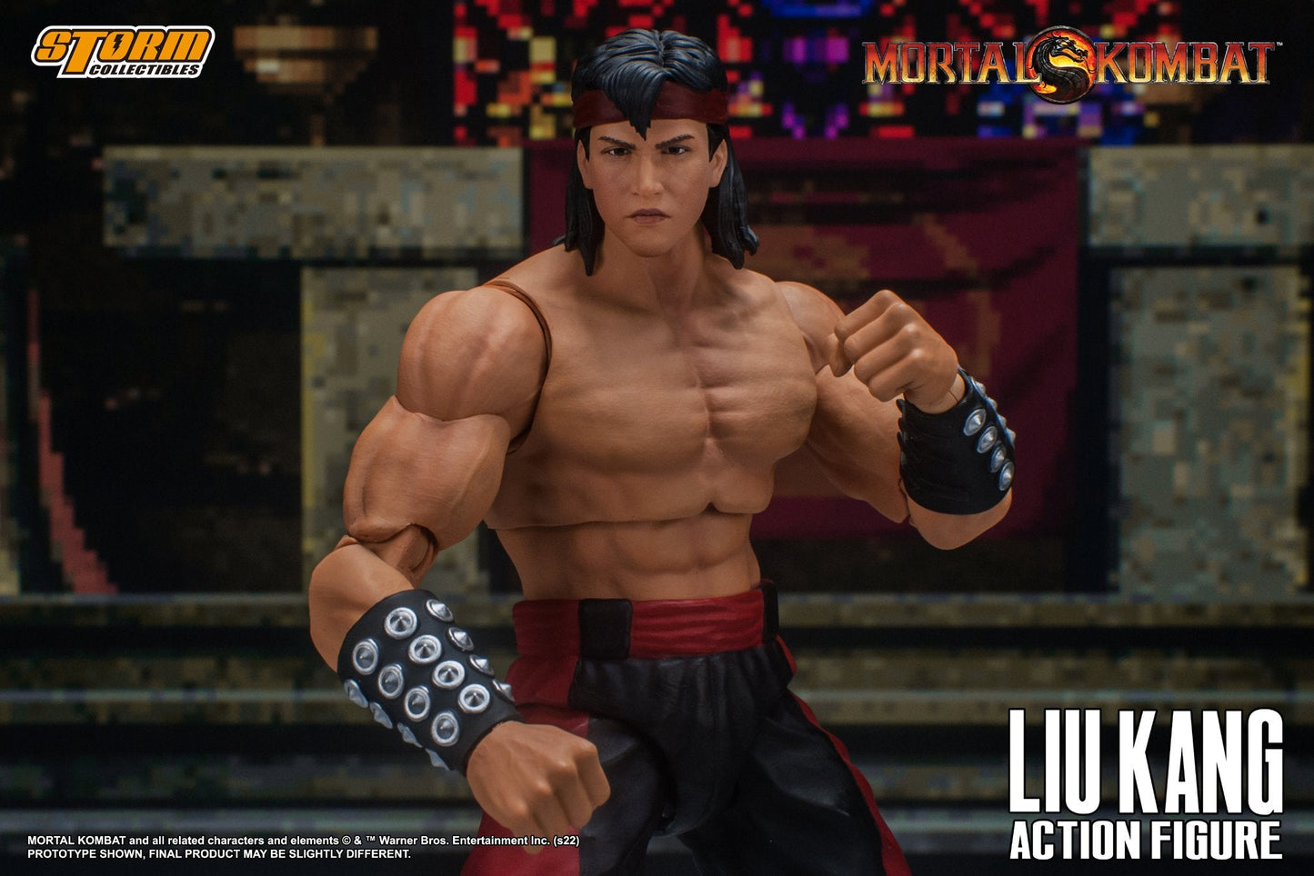 Pedido Figura Liu Kang - Mortal Kombat marca Storm Collectibles DCMK11 escala 1/12