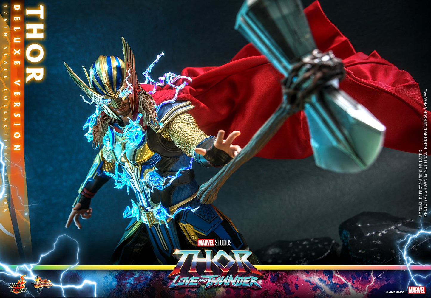 Pedido Figura Thor (Deluxe Version) - Thor: Love and Thunder marca Hot Toys MMS656 escala 1/6