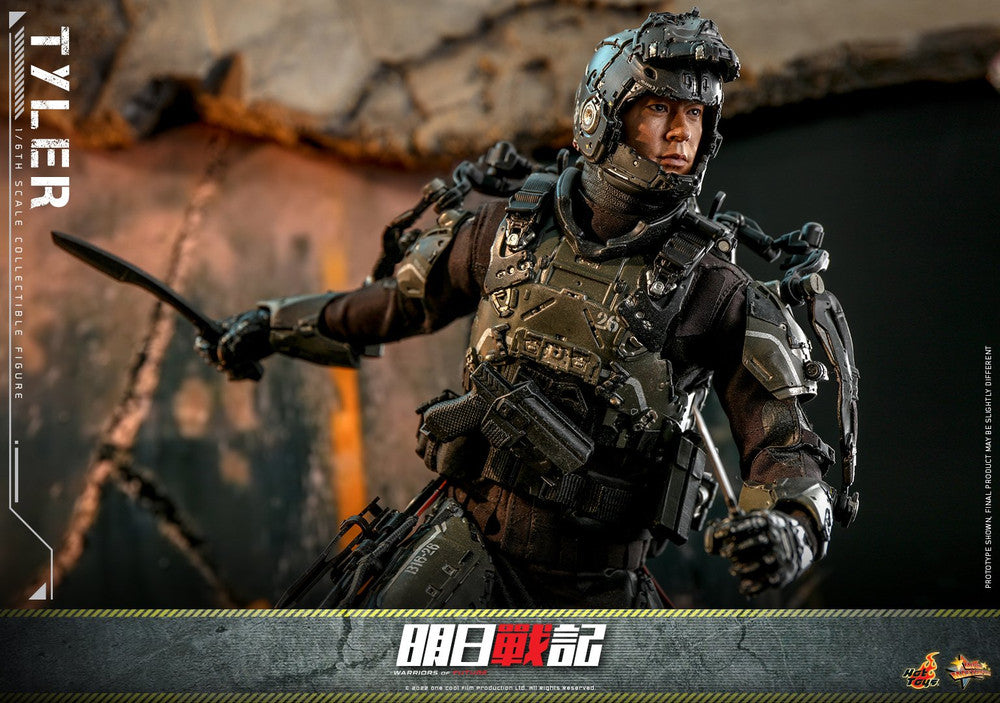 Pedido Figura Tyler - Warriors of Future marca Hot Toys MMS667 escala 1/6