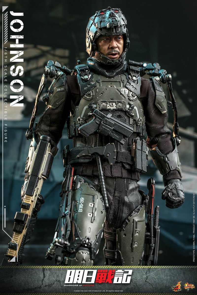 Pedido Figura Johnson - Warriors of Future marca Hot Toys MMS668 escala 1/6