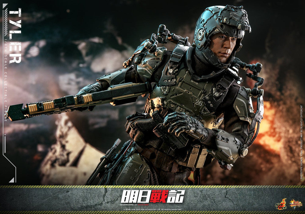 Pedido Figura Tyler - Warriors of Future marca Hot Toys MMS667 escala 1/6