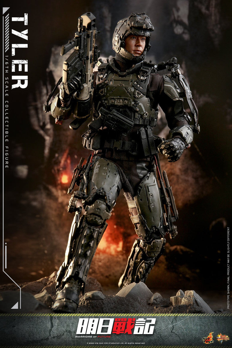 Pedido Figura Tyler - Warriors of Future marca Hot Toys MMS667 escala 1/6