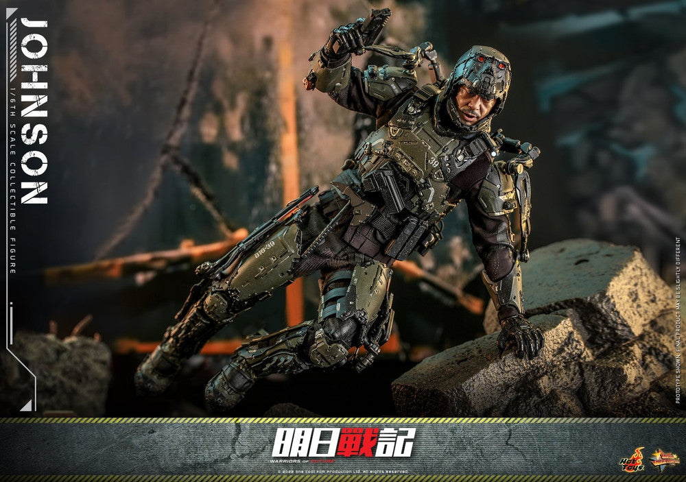 Pedido Figura Johnson - Warriors of Future marca Hot Toys MMS668 escala 1/6