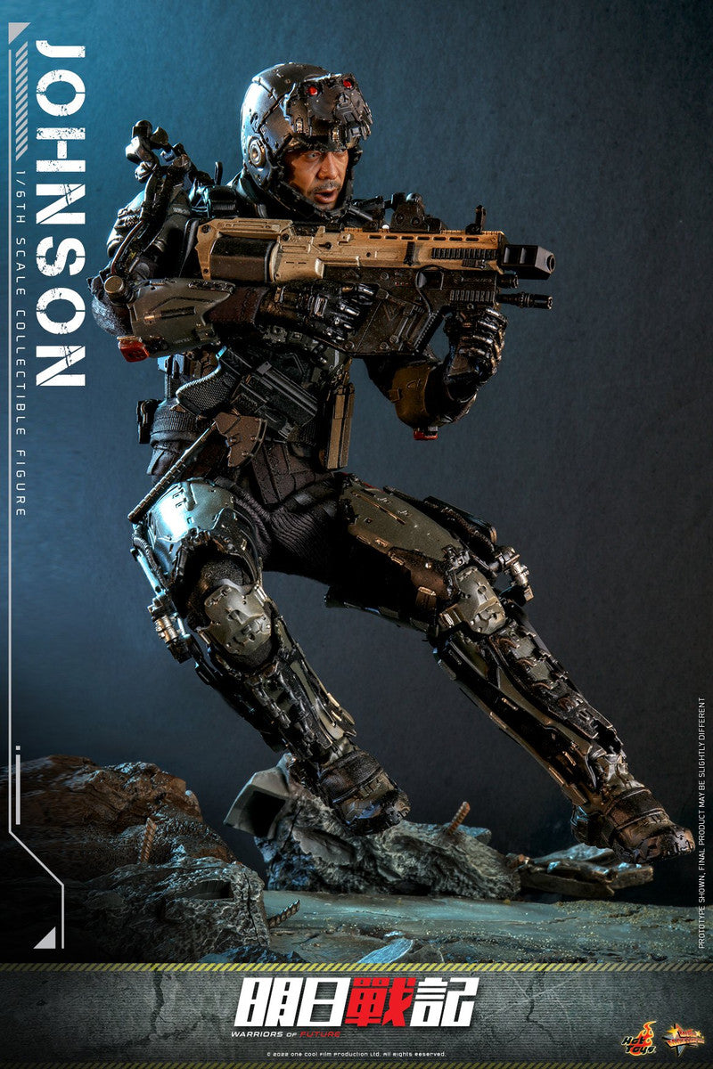 Pedido Figura Johnson - Warriors of Future marca Hot Toys MMS668 escala 1/6