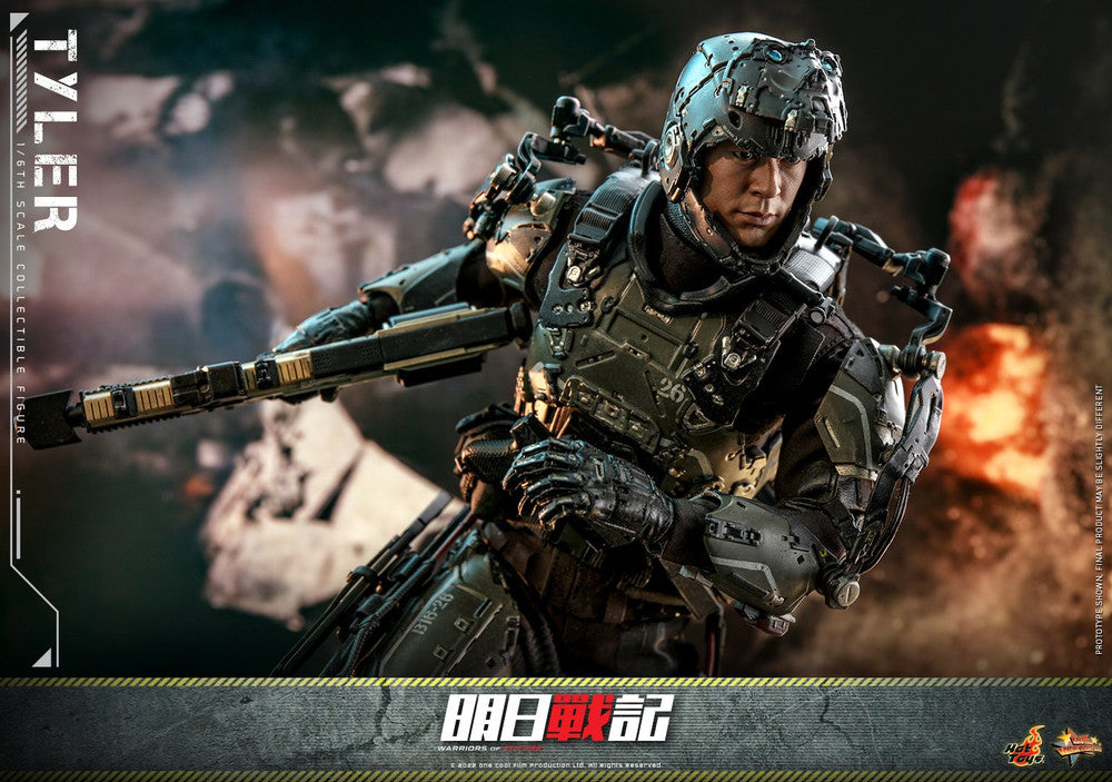 Pedido Figura Tyler - Warriors of Future marca Hot Toys MMS667 escala 1/6