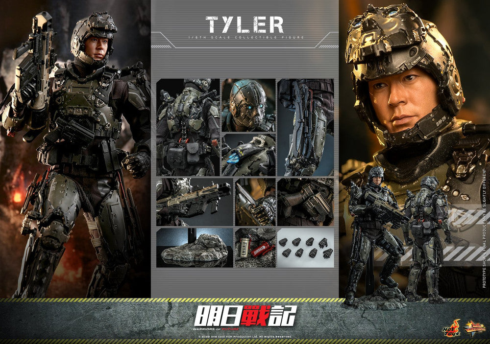 Pedido Figura Tyler - Warriors of Future marca Hot Toys MMS667 escala 1/6