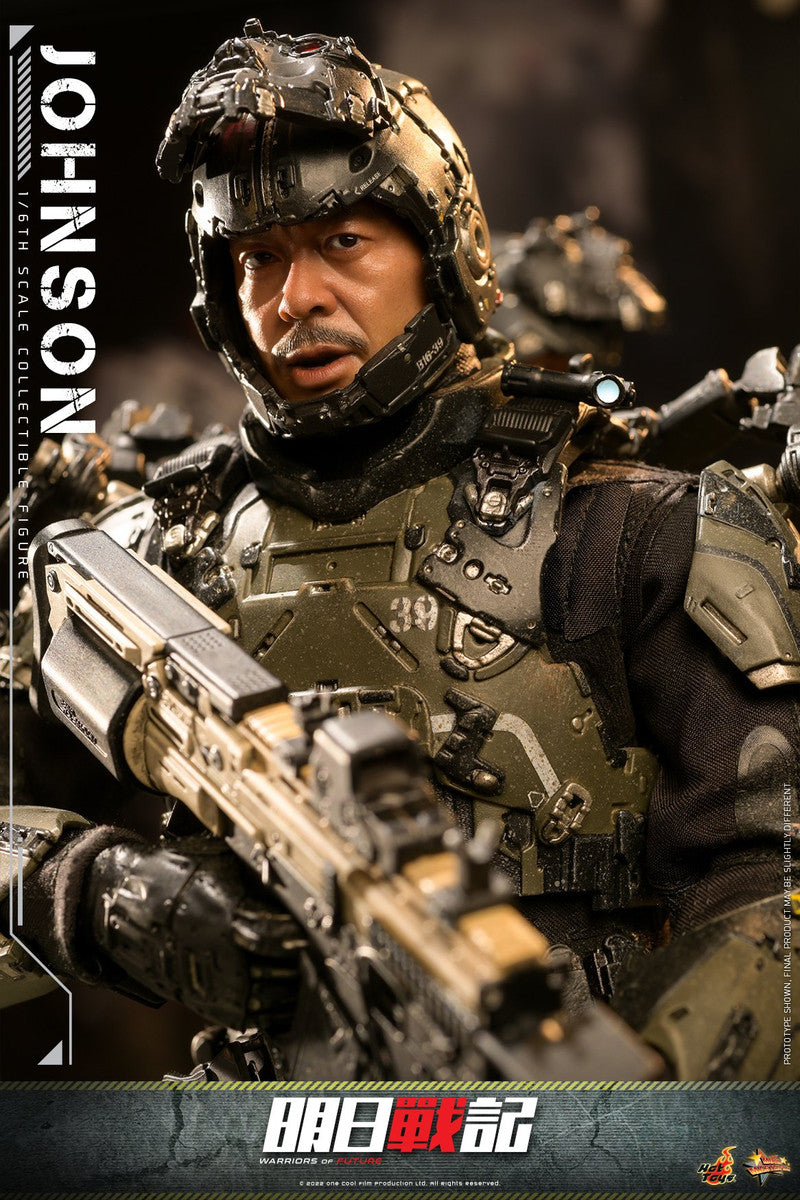 Pedido Figura Johnson - Warriors of Future marca Hot Toys MMS668 escala 1/6