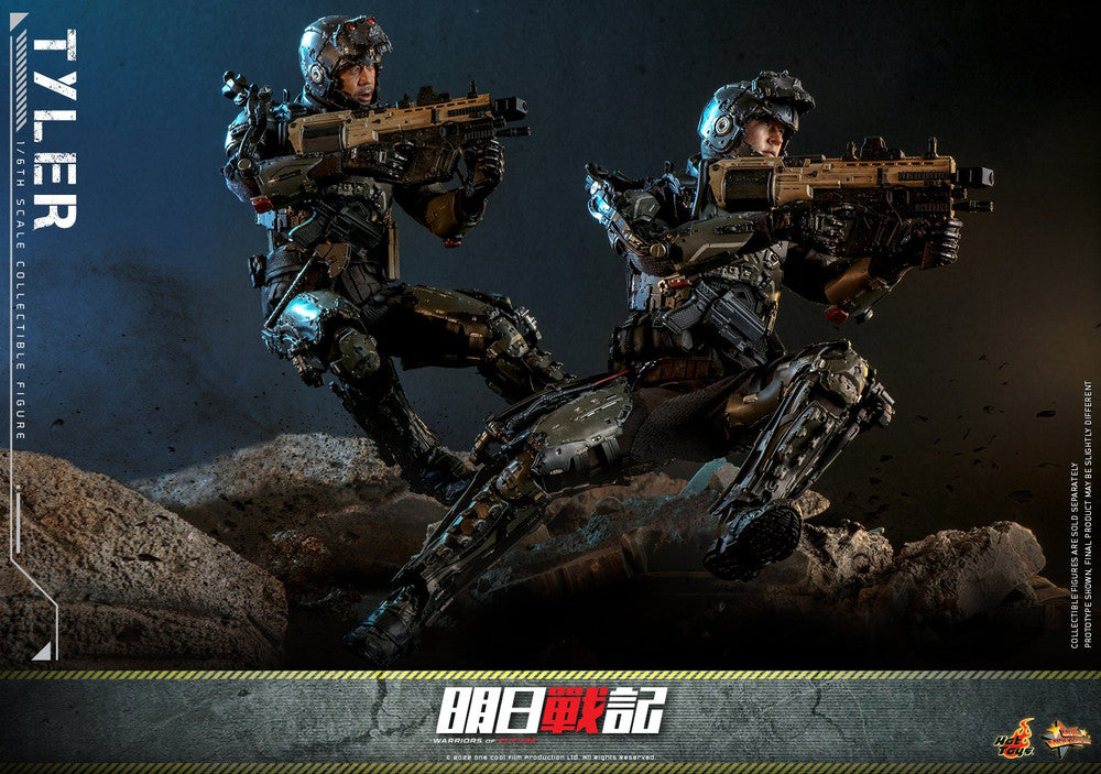 Pedido Figura Tyler - Warriors of Future marca Hot Toys MMS667 escala 1/6