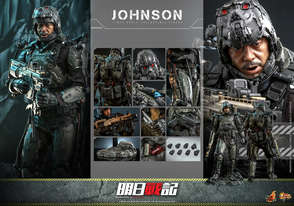 Pedido Figura Johnson - Warriors of Future marca Hot Toys MMS668 escala 1/6