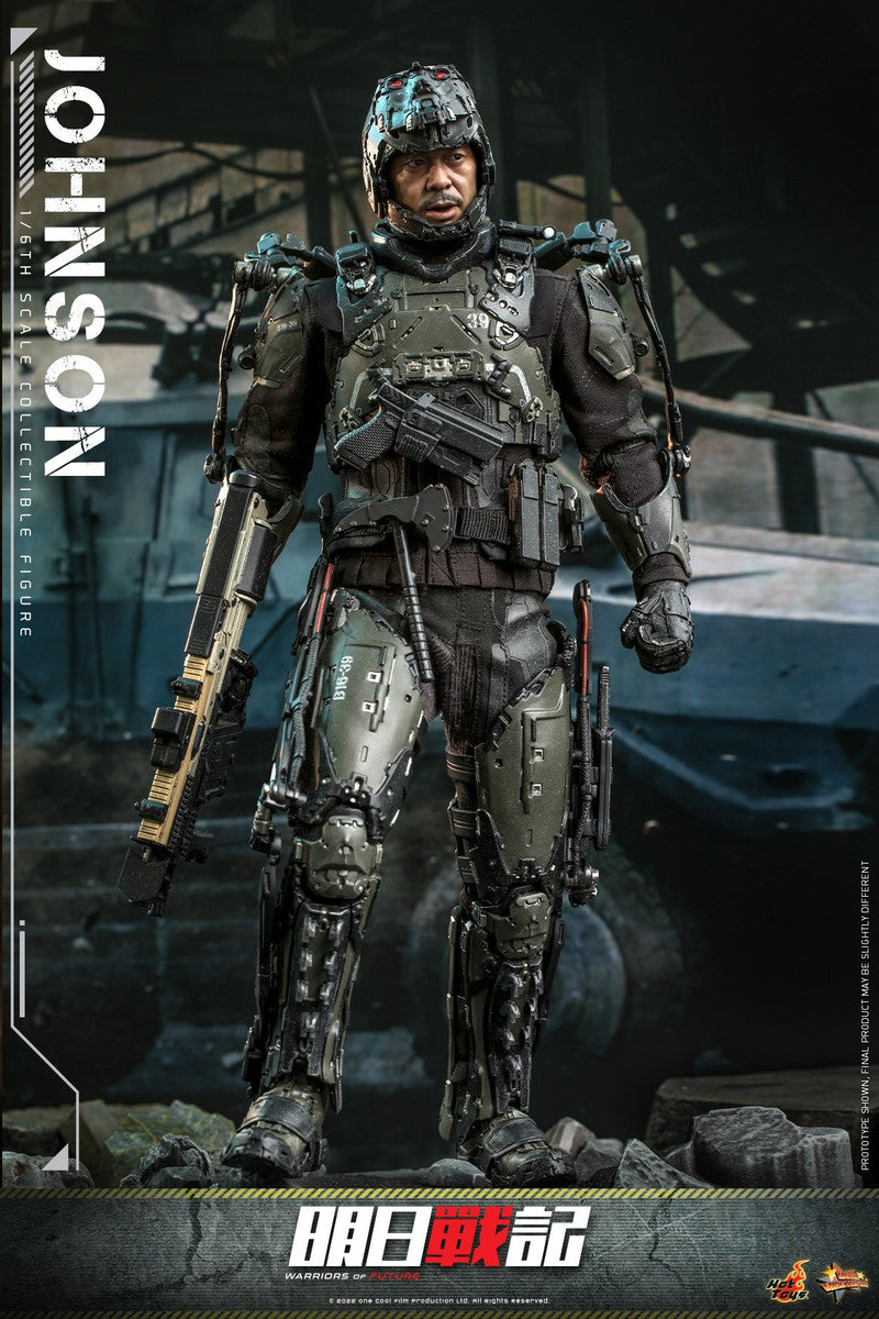 Pedido Figura Johnson - Warriors of Future marca Hot Toys MMS668 escala 1/6