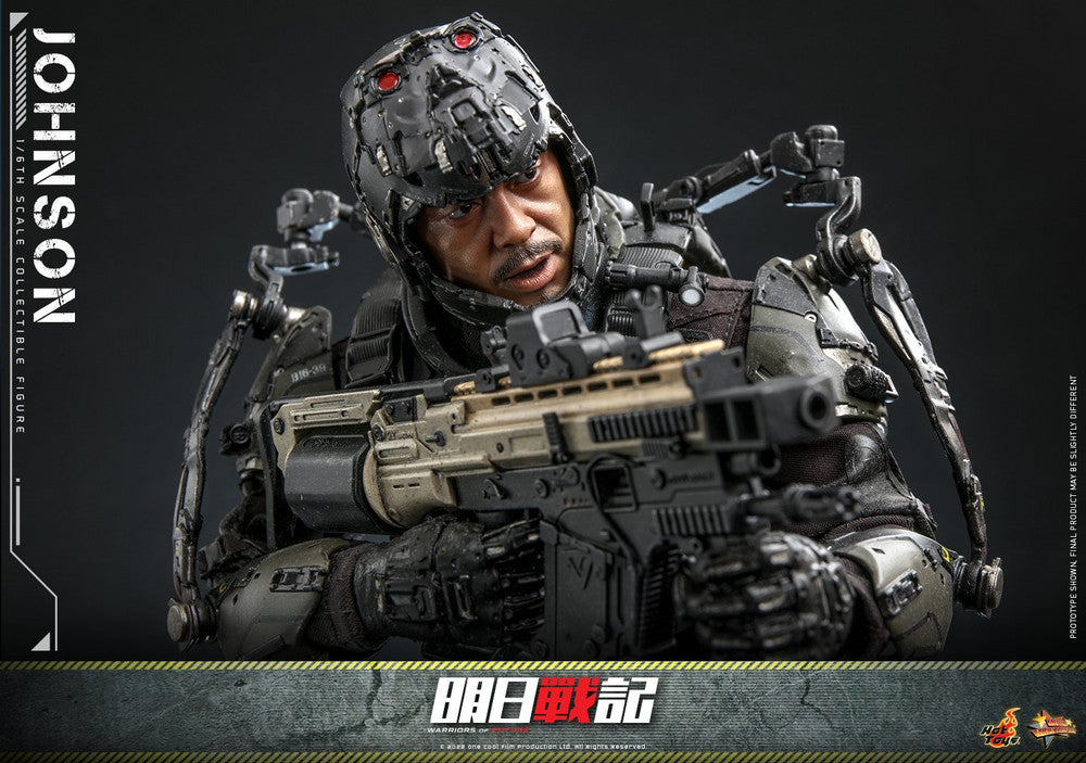 Pedido Figura Johnson - Warriors of Future marca Hot Toys MMS668 escala 1/6