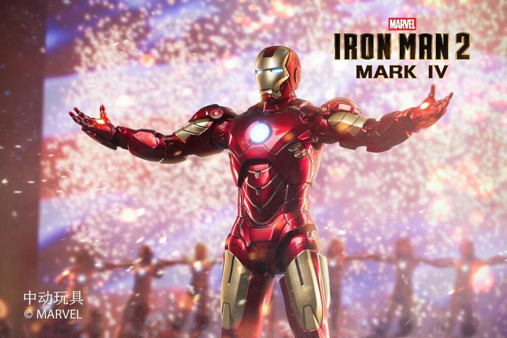 Pedido Figura Iron Man 2 Mark IV (versión LED) marca ZD Toys escala pequeña 1/10 (18 cm)