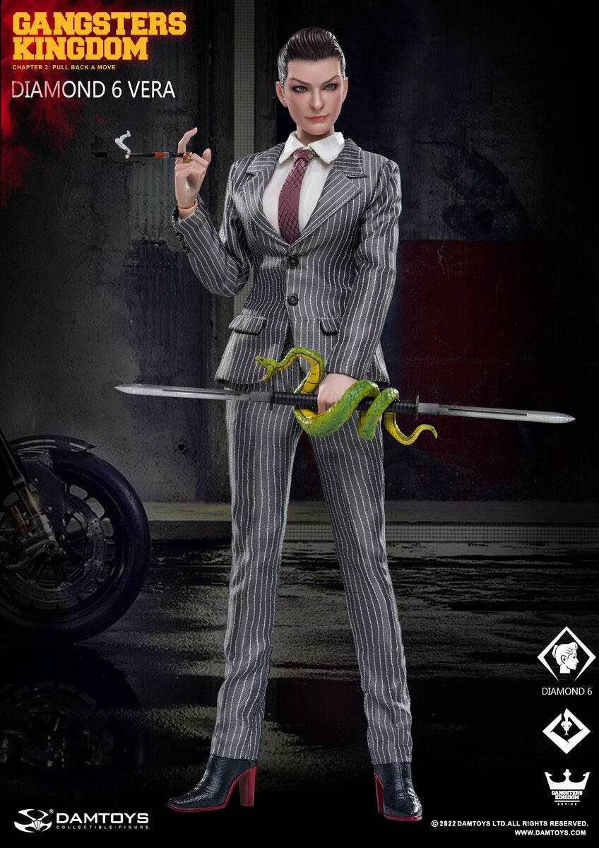 Pedido Figura Diamond 6 Vera - Gangsters Kingdom marca Damtoys GK025 escala 1/6