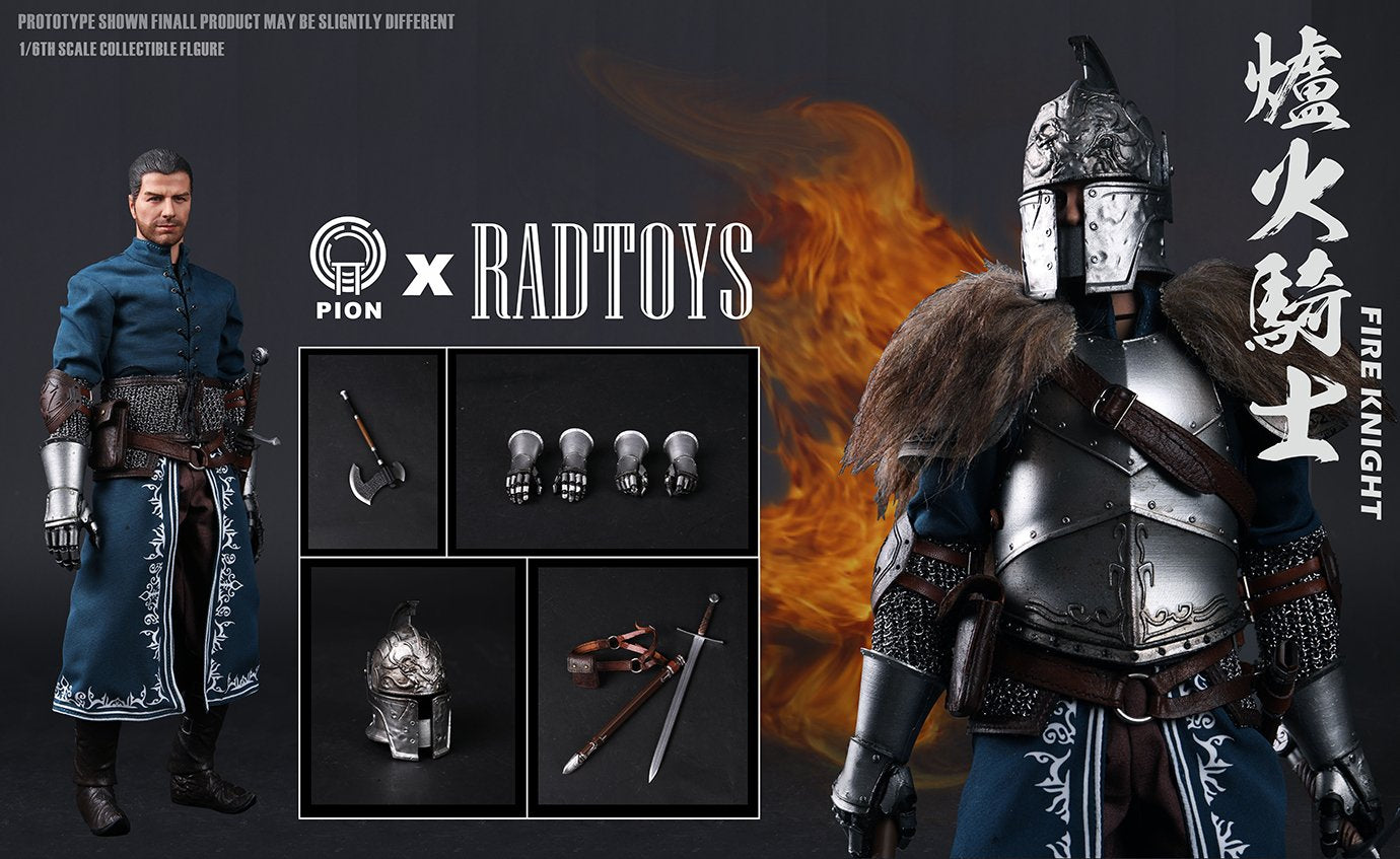 Preventa Figura Fire Knight marca Pion x Radtoys DS001 escala 1/6