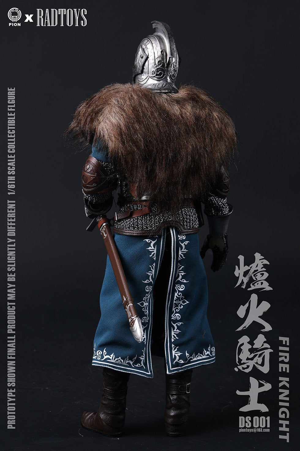 Preventa Figura Fire Knight marca Pion x Radtoys DS001 escala 1/6
