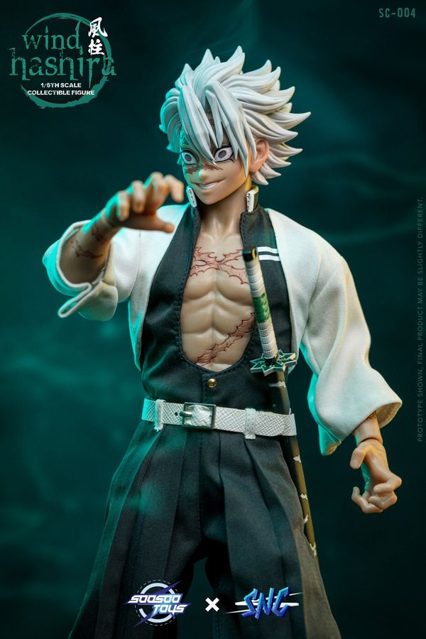 Preventa Figura WIND HASHIRA marca Soosootoys x SNC SC-004 escala 1/6