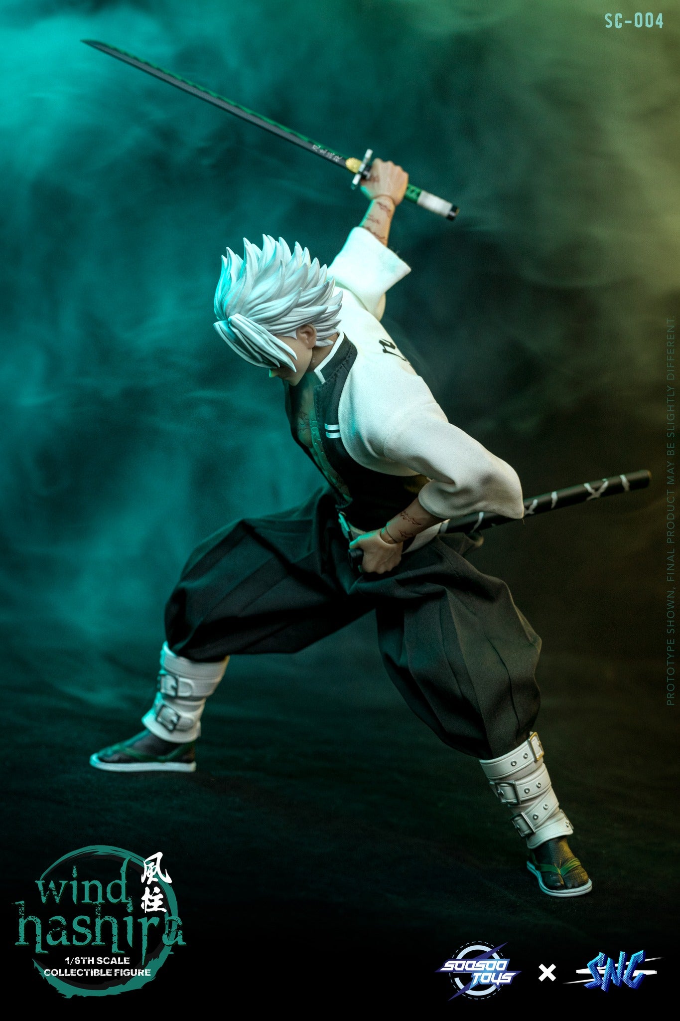 Preventa Figura WIND HASHIRA marca Soosootoys x SNC SC-004 escala 1/6