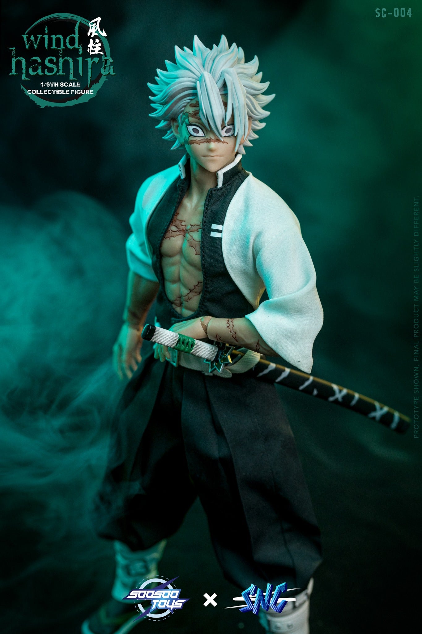 Preventa Figura WIND HASHIRA marca Soosootoys x SNC SC-004 escala 1/6