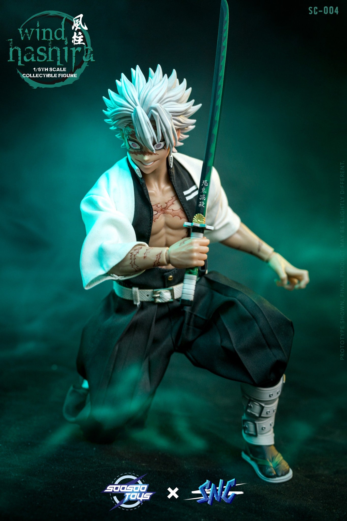 Preventa Figura WIND HASHIRA marca Soosootoys x SNC SC-004 escala 1/6