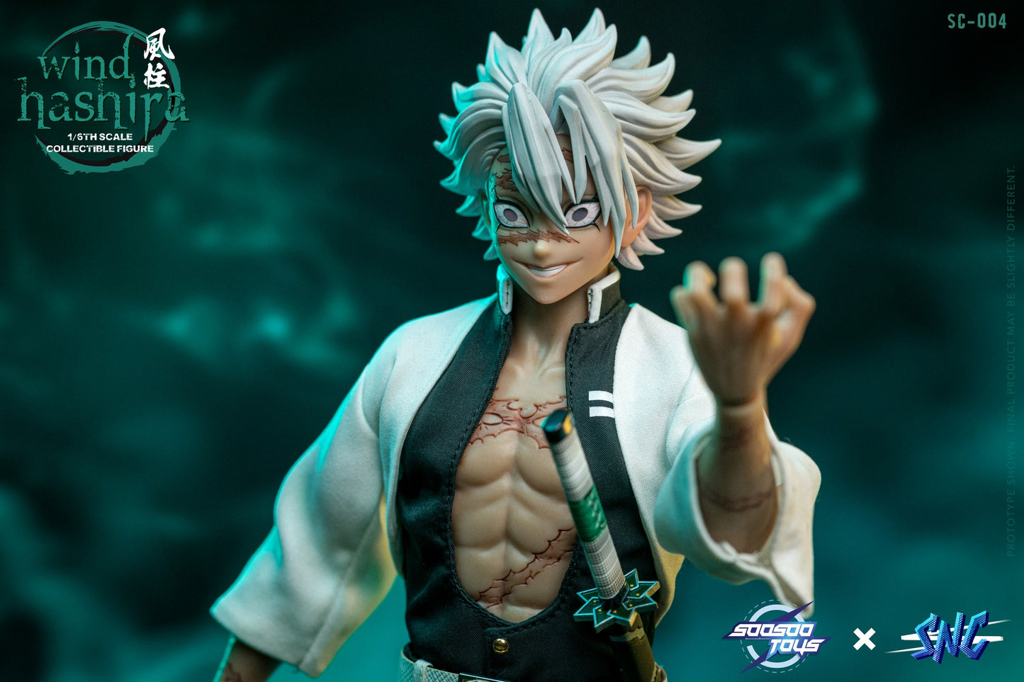 Preventa Figura WIND HASHIRA marca Soosootoys x SNC SC-004 escala 1/6