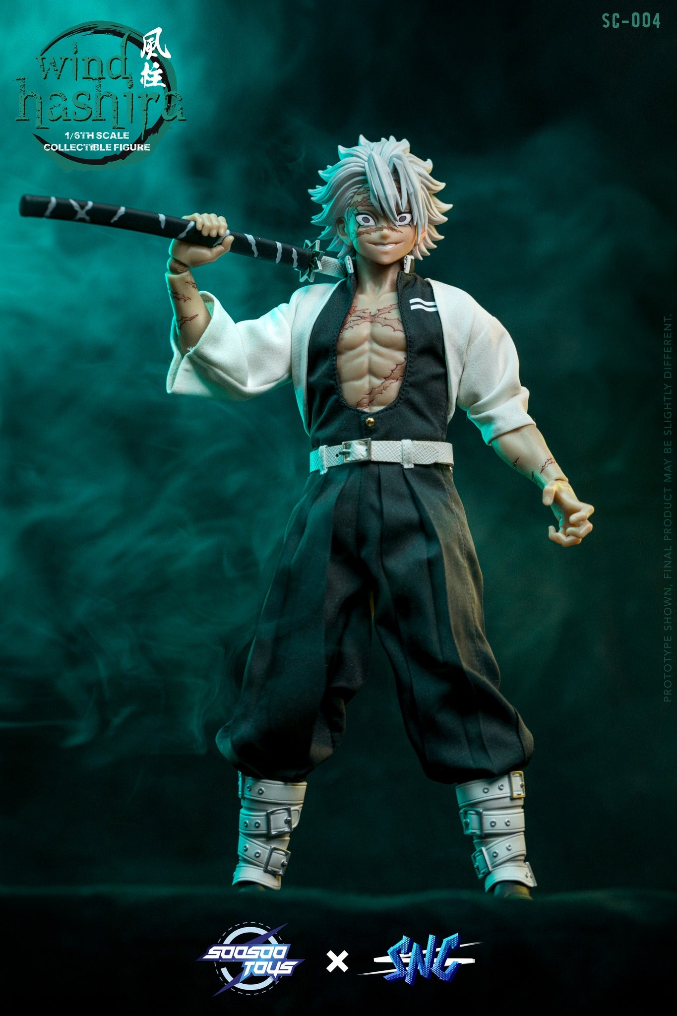 Preventa Figura WIND HASHIRA marca Soosootoys x SNC SC-004 escala 1/6