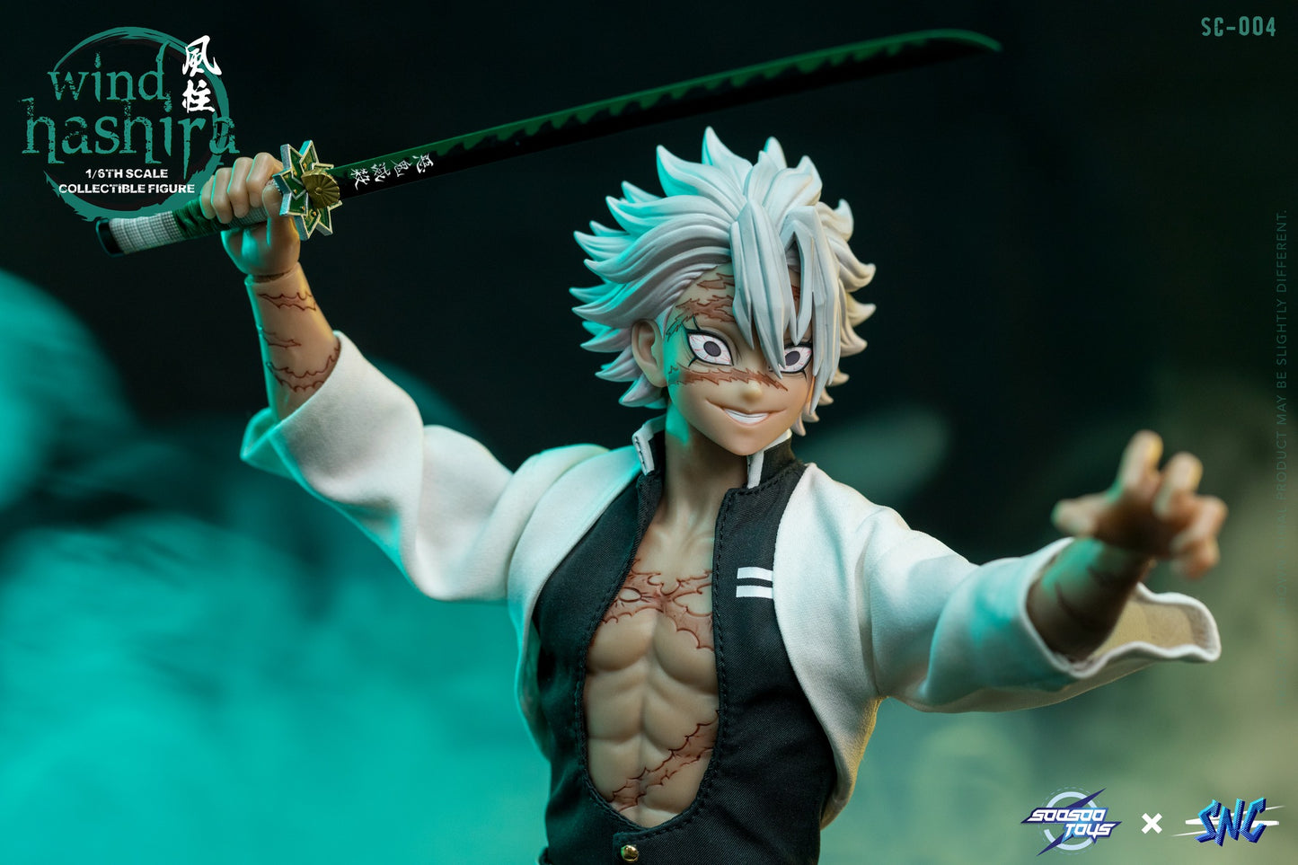 Preventa Figura WIND HASHIRA marca Soosootoys x SNC SC-004 escala 1/6