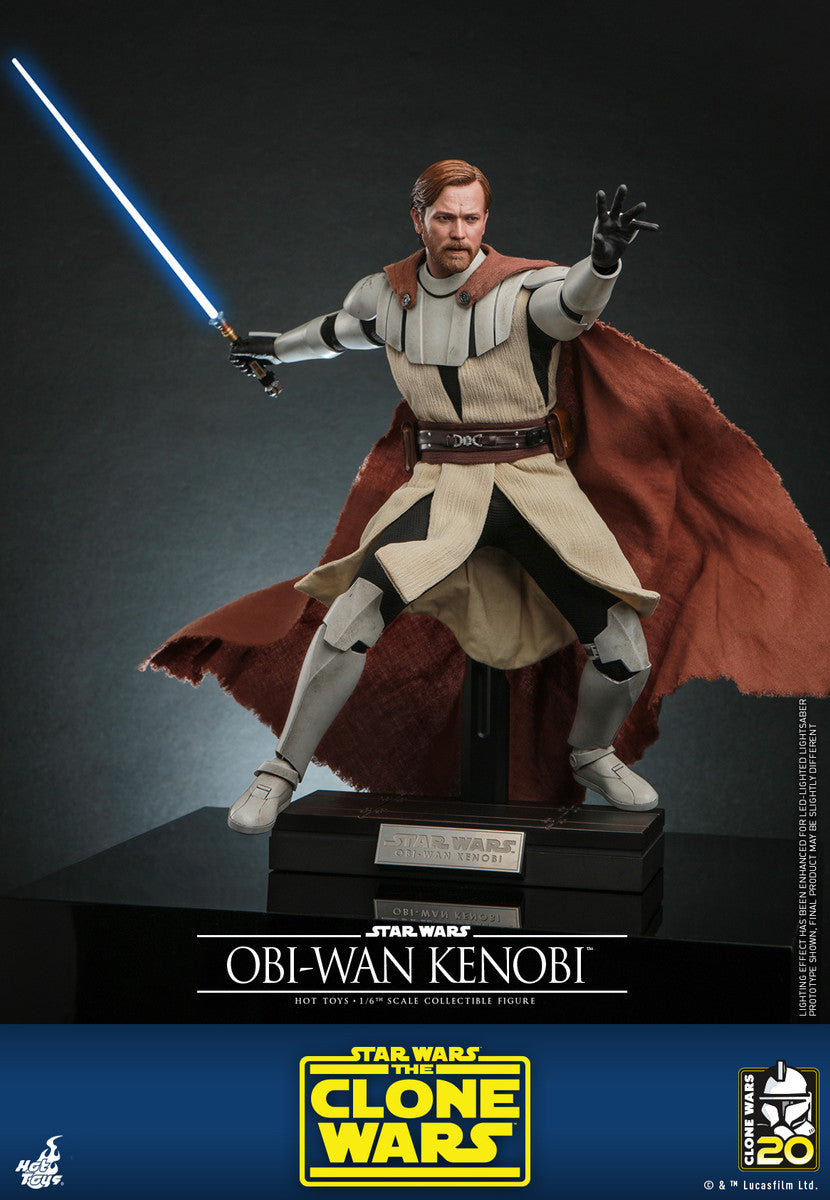 Preventa Figura Obi-Wan Kenobi ™ - Star Wars The Clone War ™ marca Hot Toys TMS095 escala 1/6
