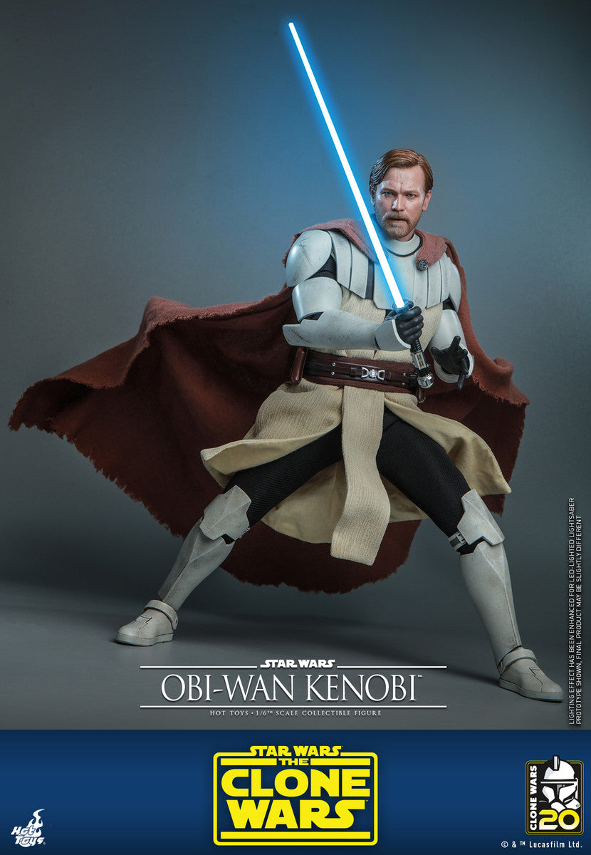 Preventa Figura Obi-Wan Kenobi ™ - Star Wars The Clone War ™ marca Hot Toys TMS095 escala 1/6