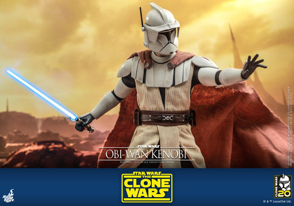 Preventa Figura Obi-Wan Kenobi ™ - Star Wars The Clone War ™ marca Hot Toys TMS095 escala 1/6