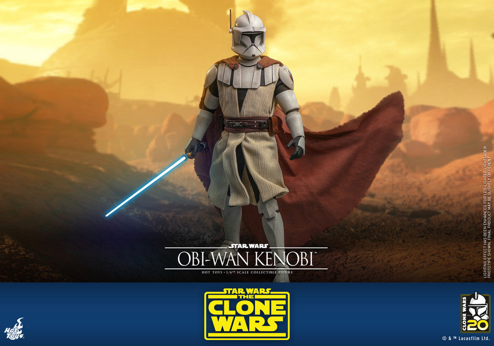 Preventa Figura Obi-Wan Kenobi ™ - Star Wars The Clone War ™ marca Hot Toys TMS095 escala 1/6
