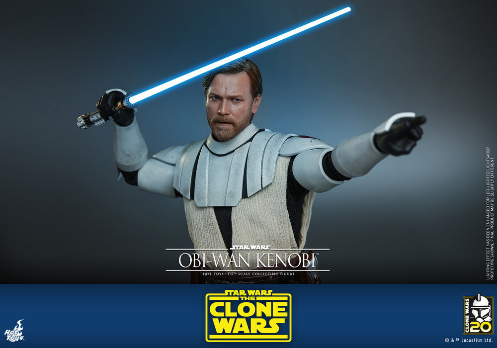 Preventa Figura Obi-Wan Kenobi ™ - Star Wars The Clone War ™ marca Hot Toys TMS095 escala 1/6