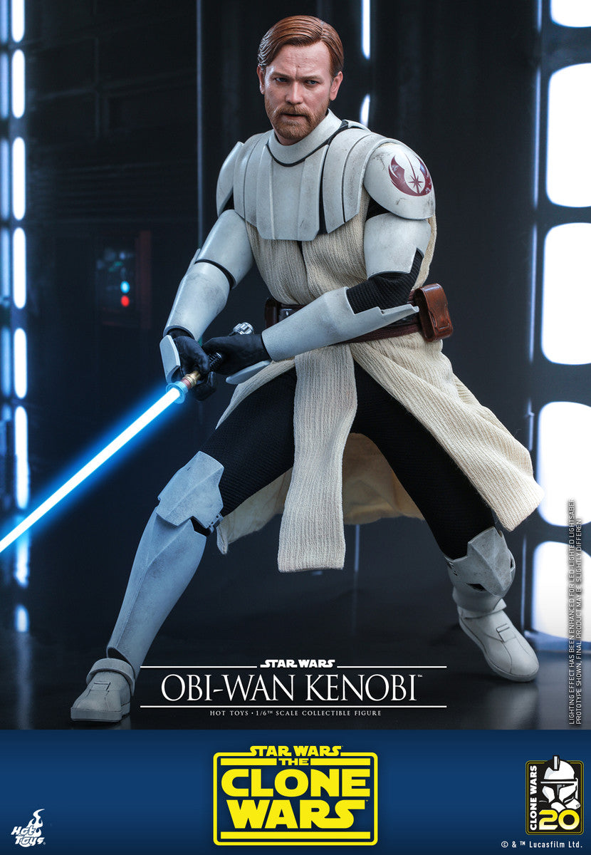 Preventa Figura Obi-Wan Kenobi ™ - Star Wars The Clone War ™ marca Hot Toys TMS095 escala 1/6