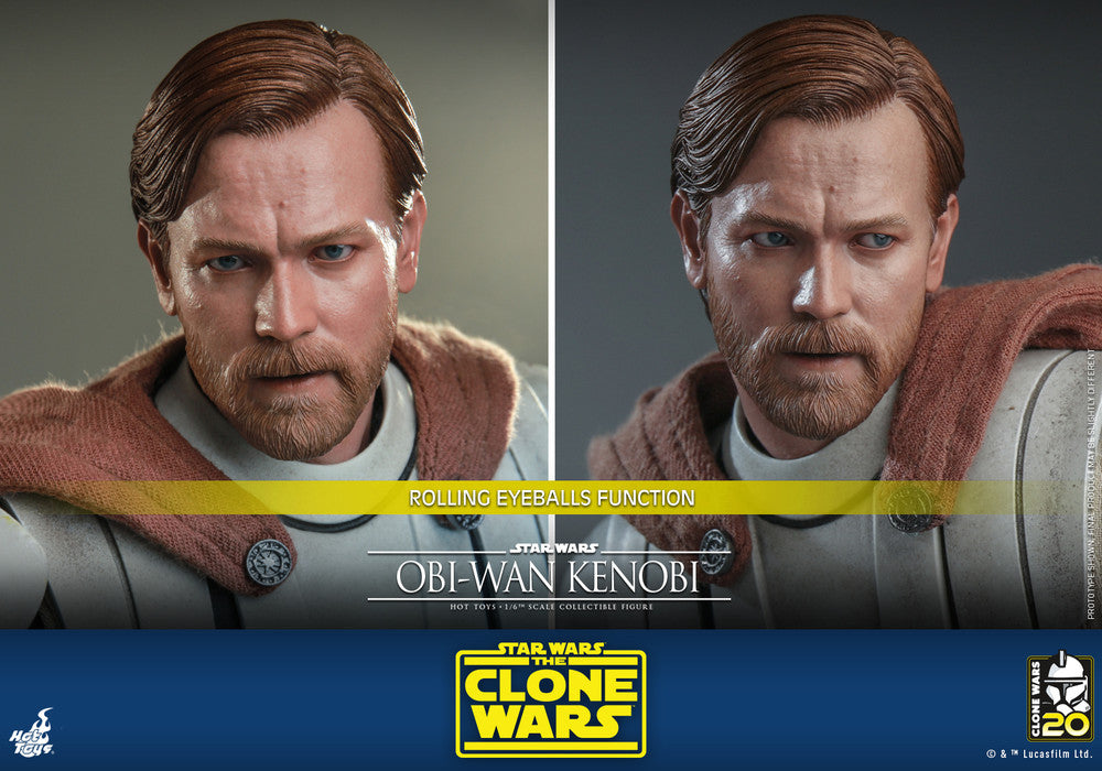 Preventa Figura Obi-Wan Kenobi ™ - Star Wars The Clone War ™ marca Hot Toys TMS095 escala 1/6
