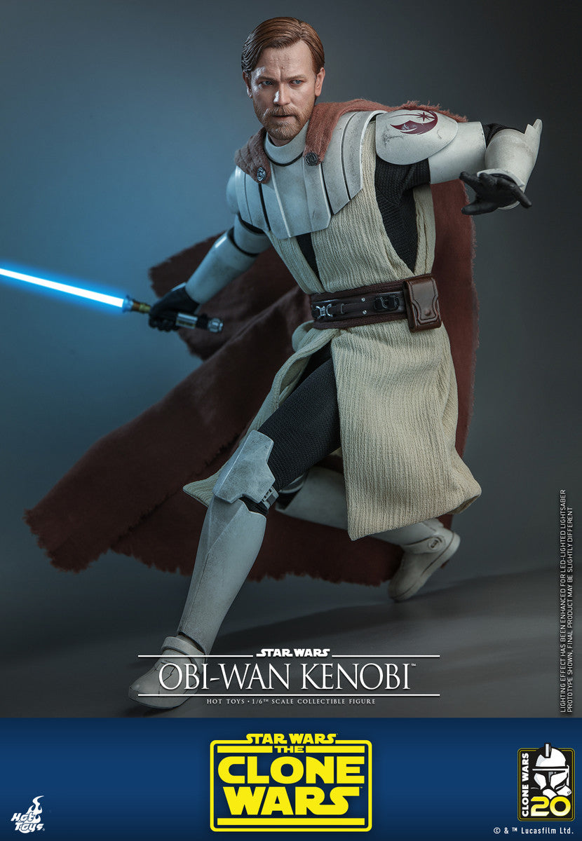 Preventa Figura Obi-Wan Kenobi ™ - Star Wars The Clone War ™ marca Hot Toys TMS095 escala 1/6