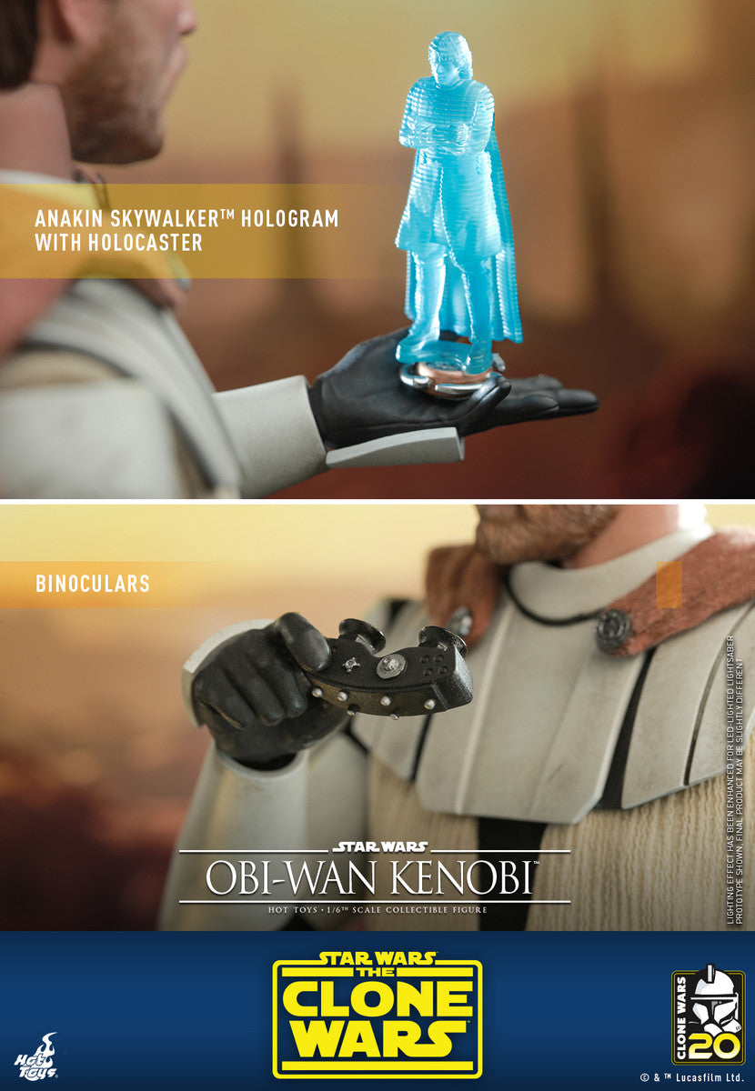 Preventa Figura Obi-Wan Kenobi ™ - Star Wars The Clone War ™ marca Hot Toys TMS095 escala 1/6